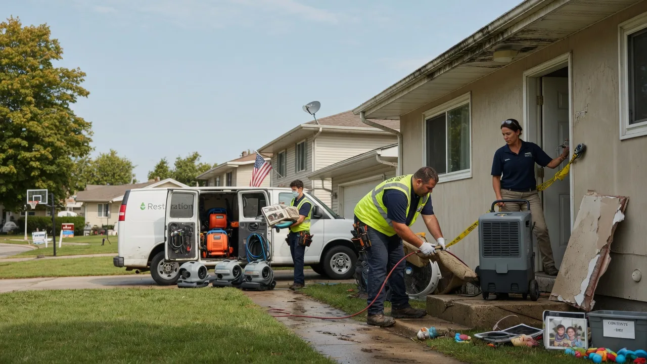 Water Damage Restoration in Kingman, KS near me